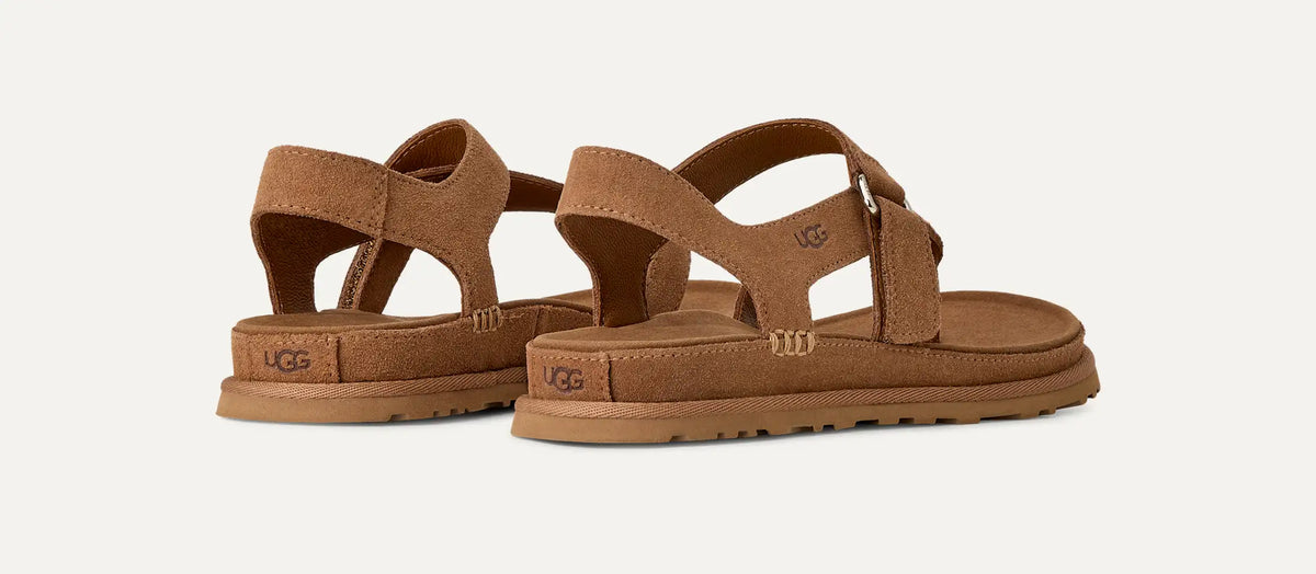 Ugg Goldengaze Toe Post Chestnut