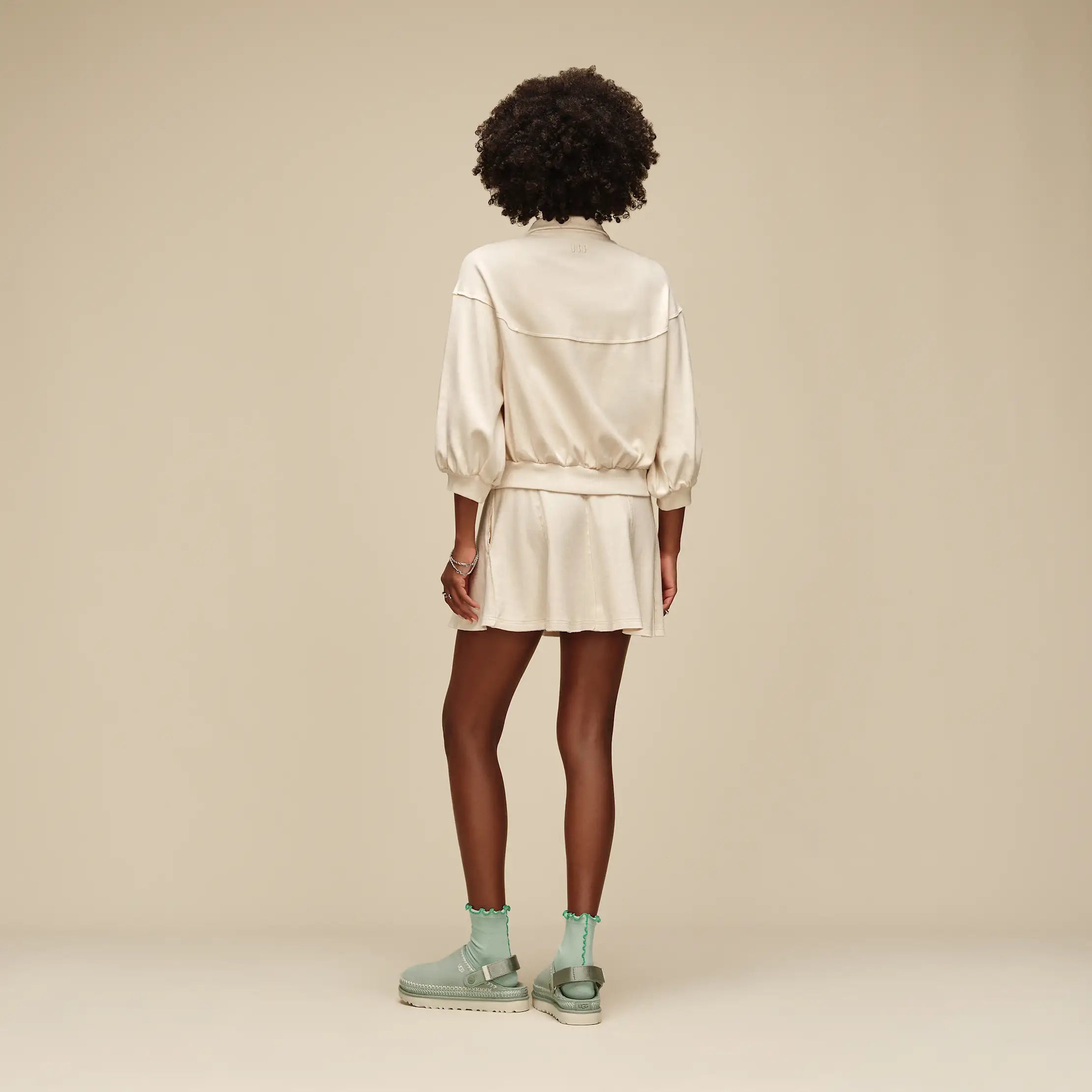 Ugg Kyleigh Full-Zip Jacket Cream