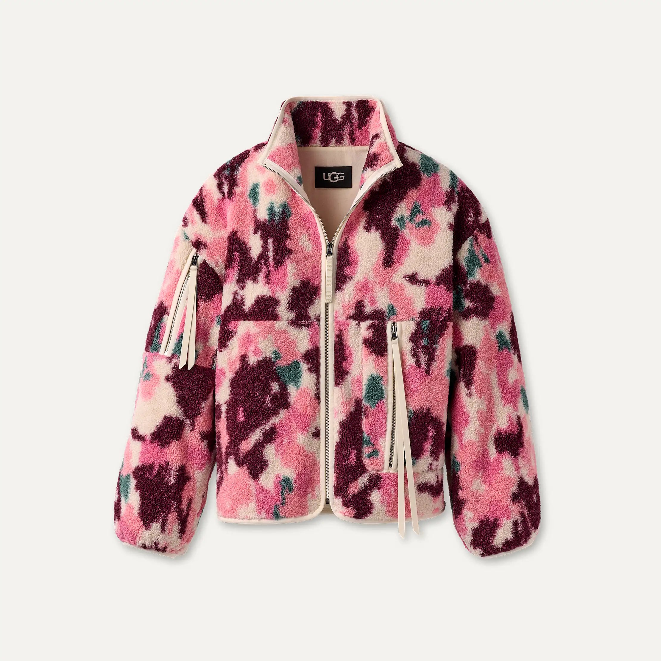 Ugg Marlene Splatter Jacket Abstract Multi