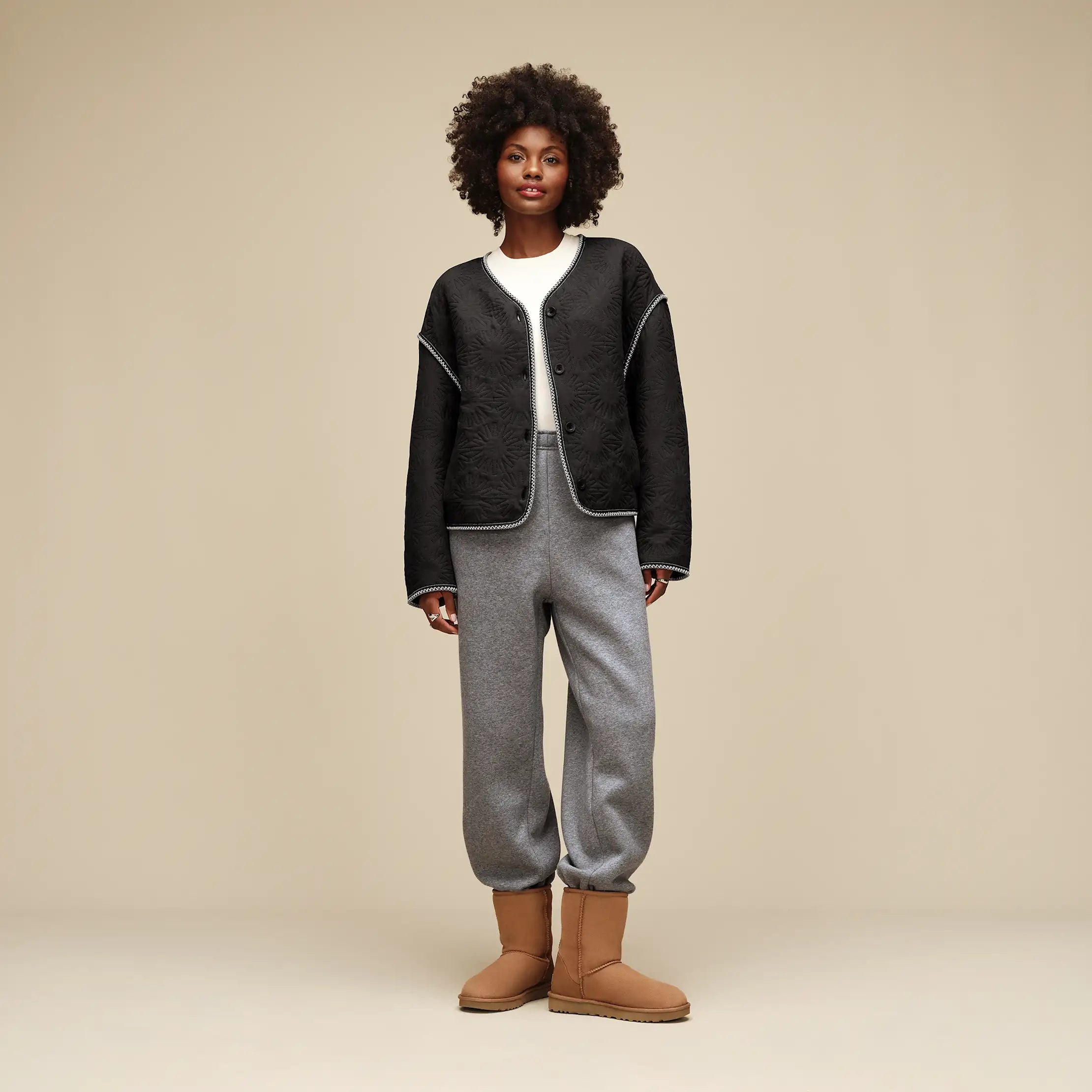 Ugg Sun Quilted Jacket Ink