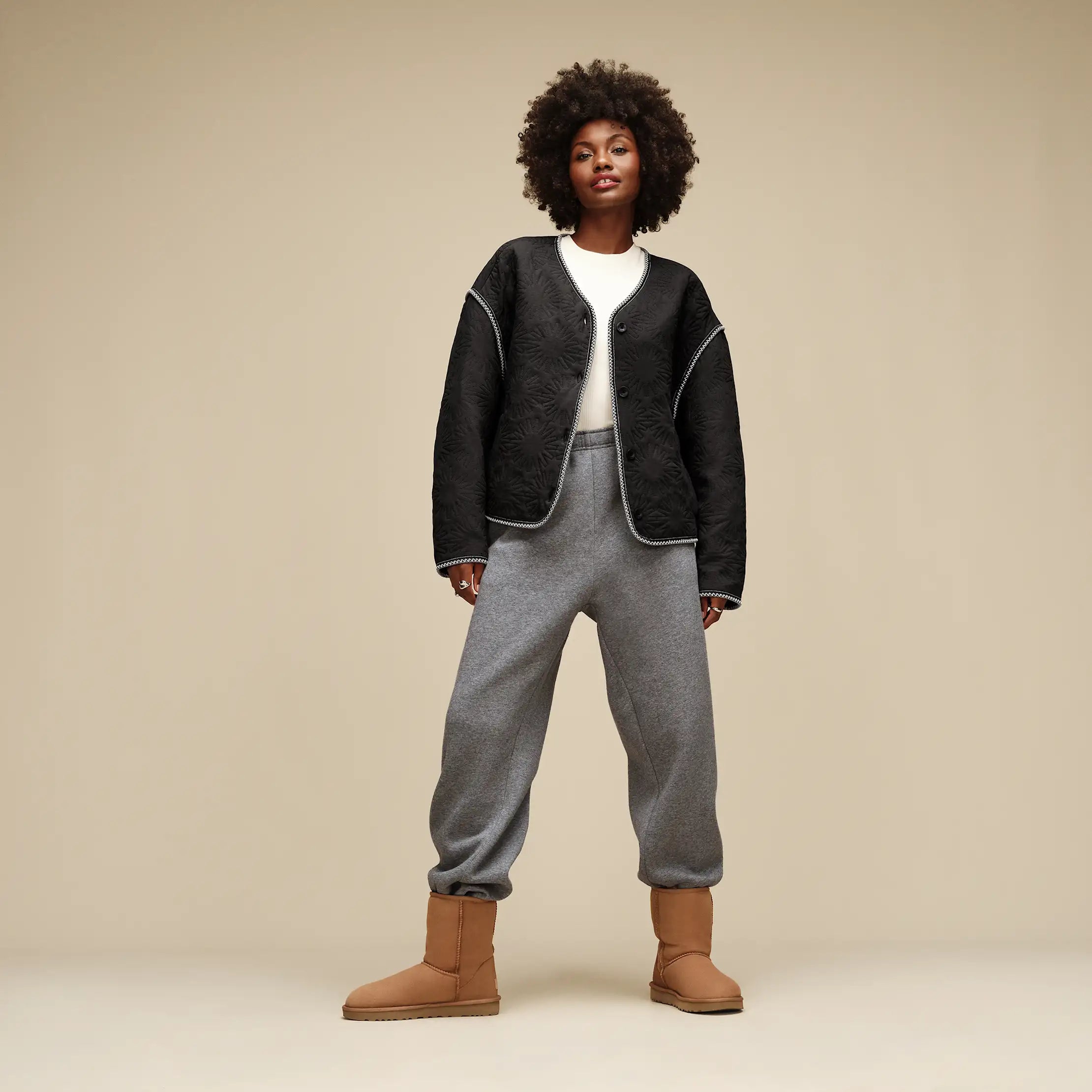 Ugg Sun Quilted Jacket Ink