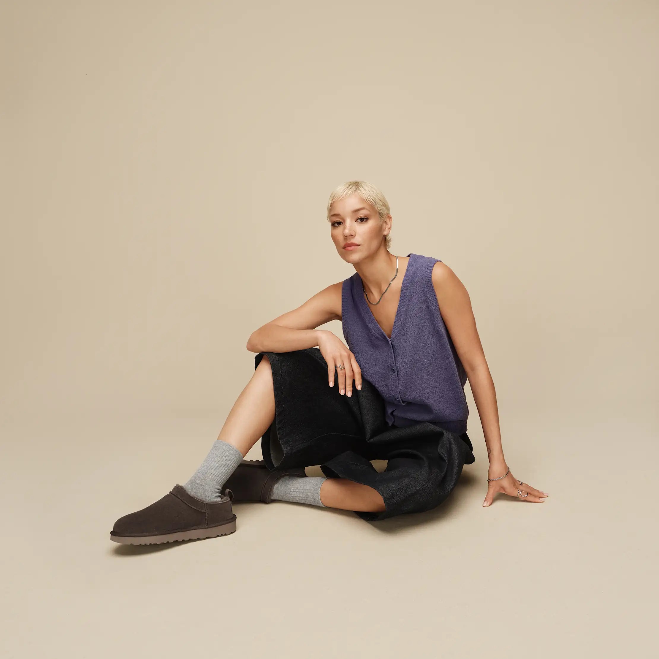 Ugg Kollyns Vest Lite Dusted Iris