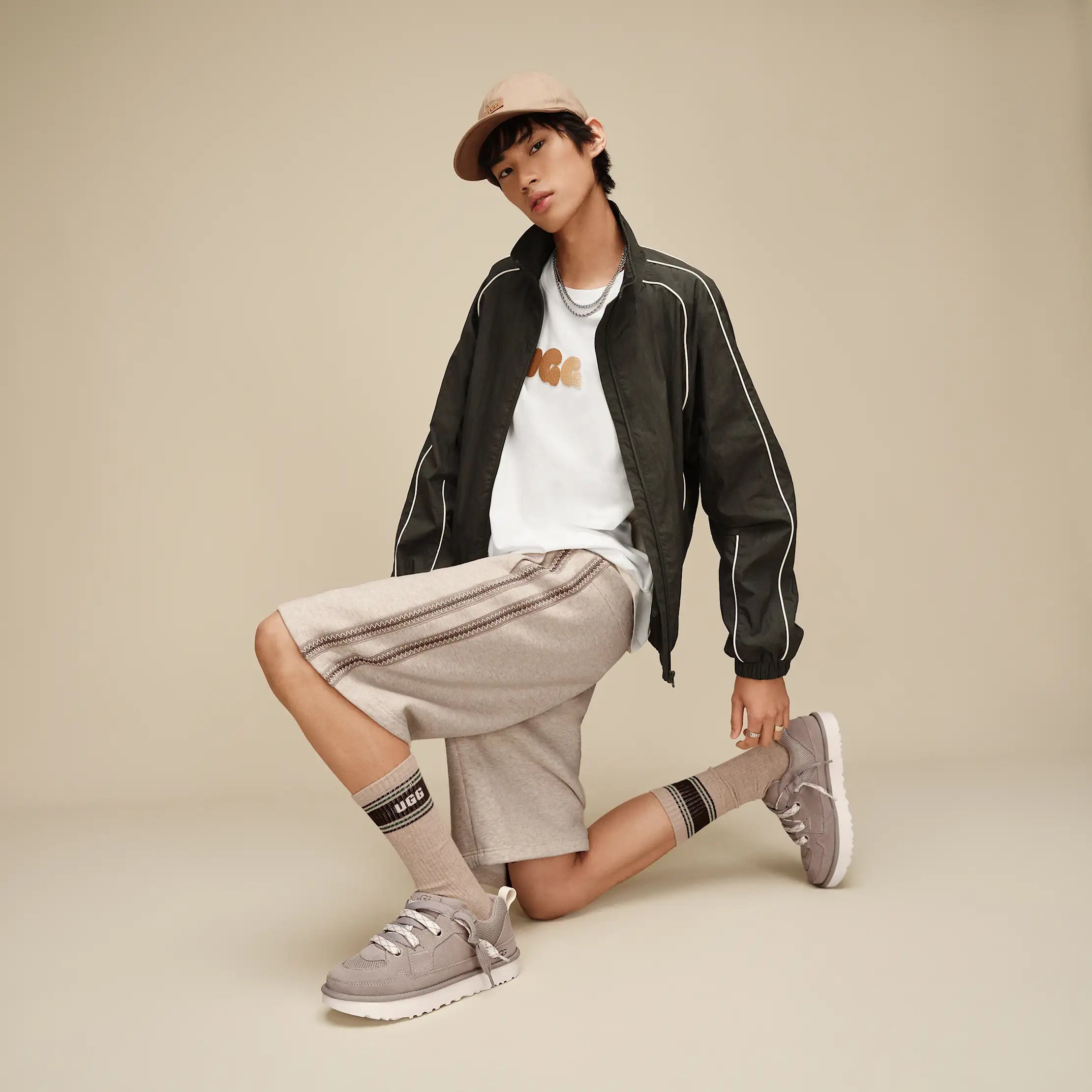 Ugg Tasman Short Caribou Heather