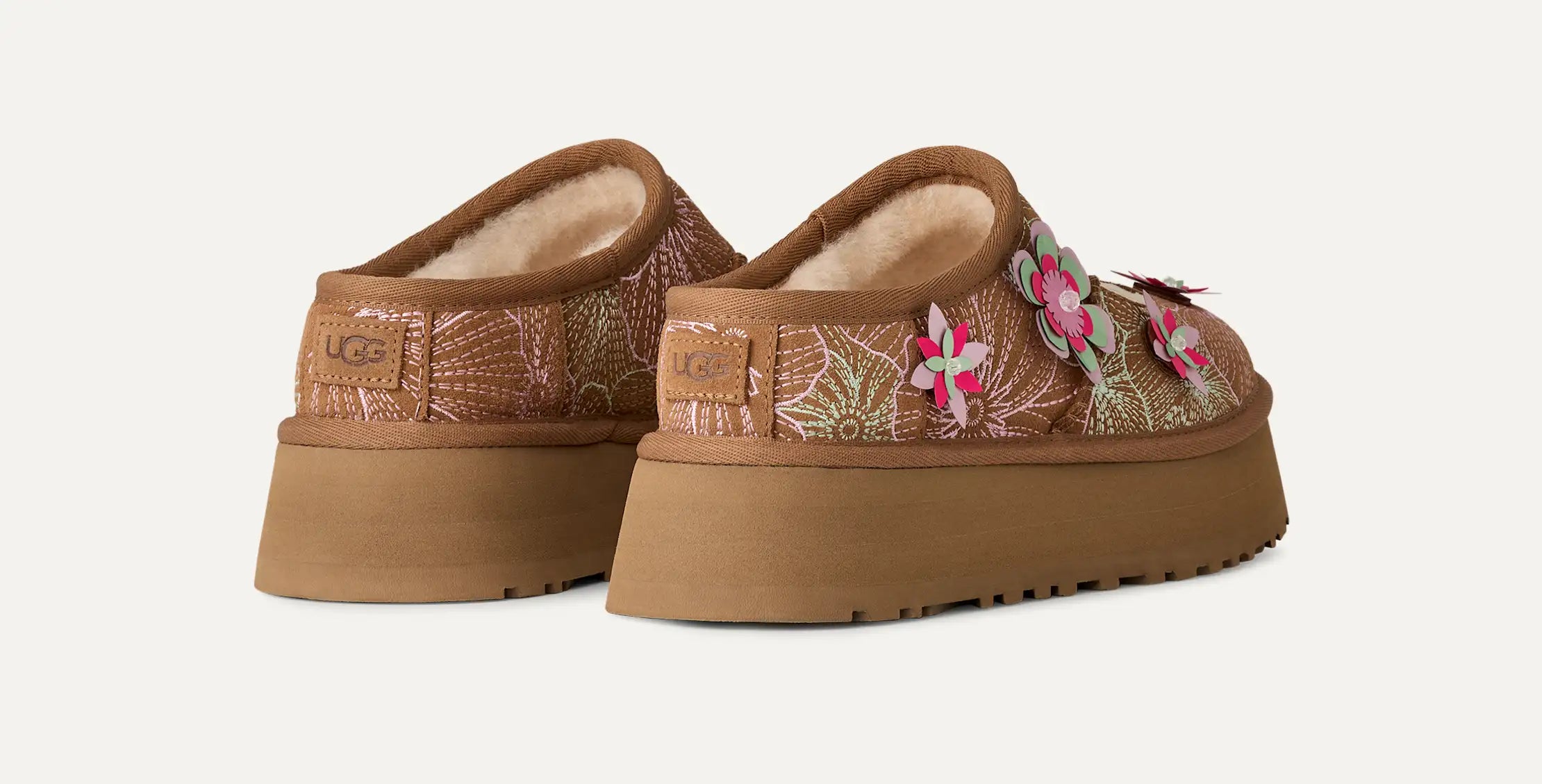 Ugg Bea Mary Jane Meadow Chestnut