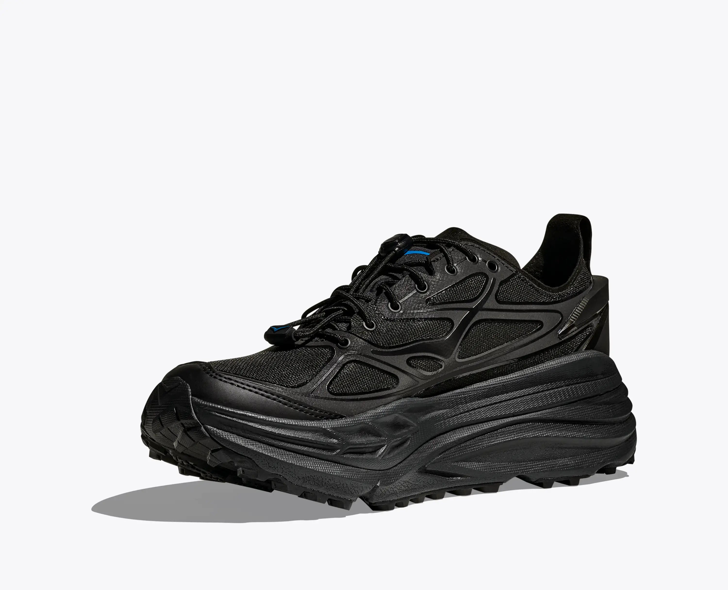 Hoka Stinson One7 + Dover Street Market Black Carbon Black