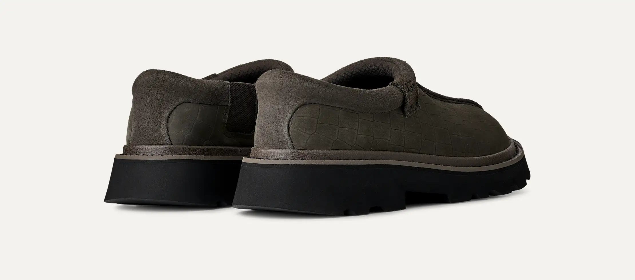 Ugg Tasman Lug Embossed Dense Smoke