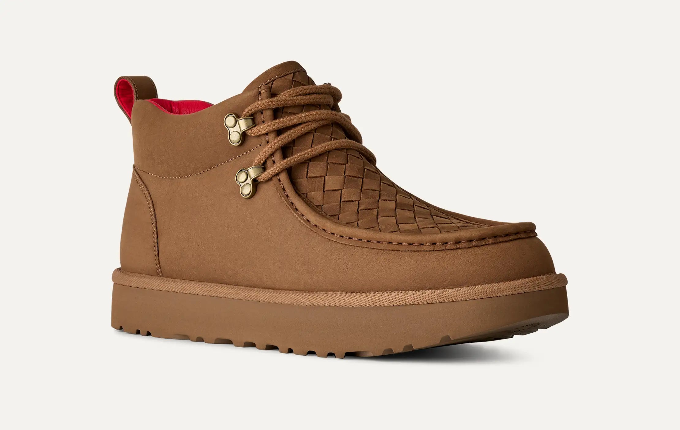 Ugg Ugg Ambush Woven Boot Chestnut