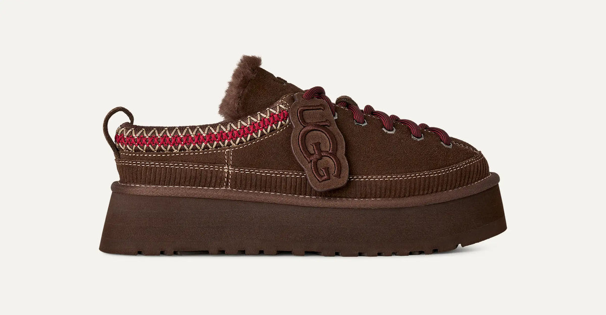 Ugg Heritage Lace-Up Slipper Burnt Cedar