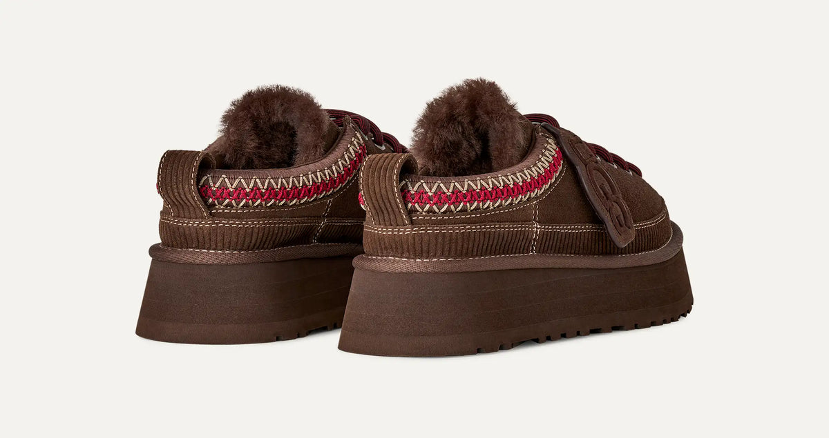 Ugg Heritage Lace-Up Slipper Burnt Cedar