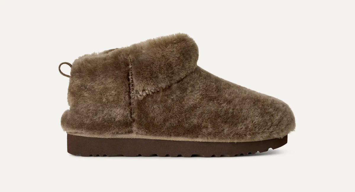 Ugg Classic Ultra Mini Fluffed Light Bronze