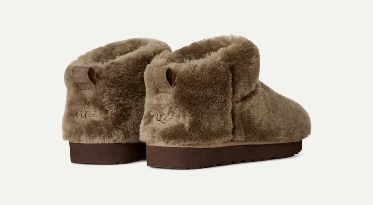 Ugg Classic Ultra Mini Fluffed Light Bronze