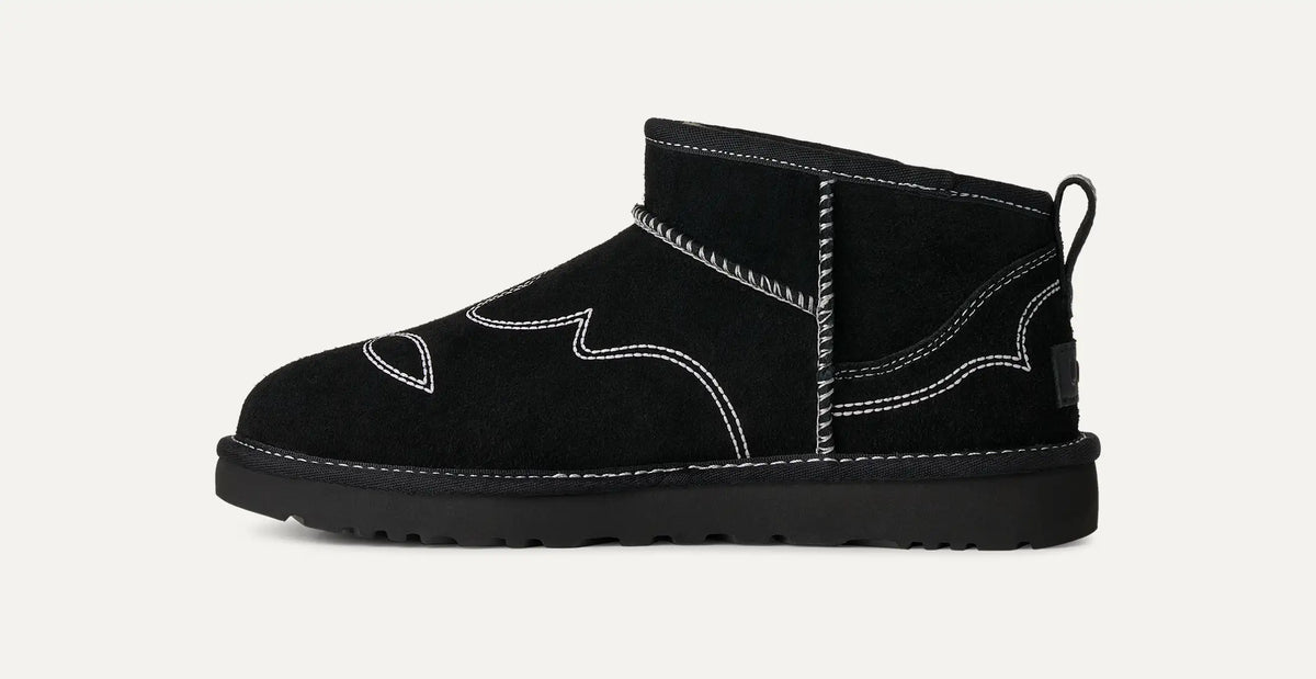 Ugg Classic Ultra Mini Western Black