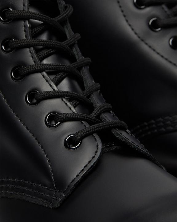 Dr Martens Smooth Leather Lace Up Boots - Black