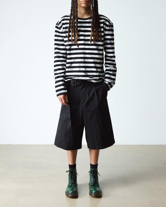 Dr Martens Smooth Leather Lace Up Boots - Green