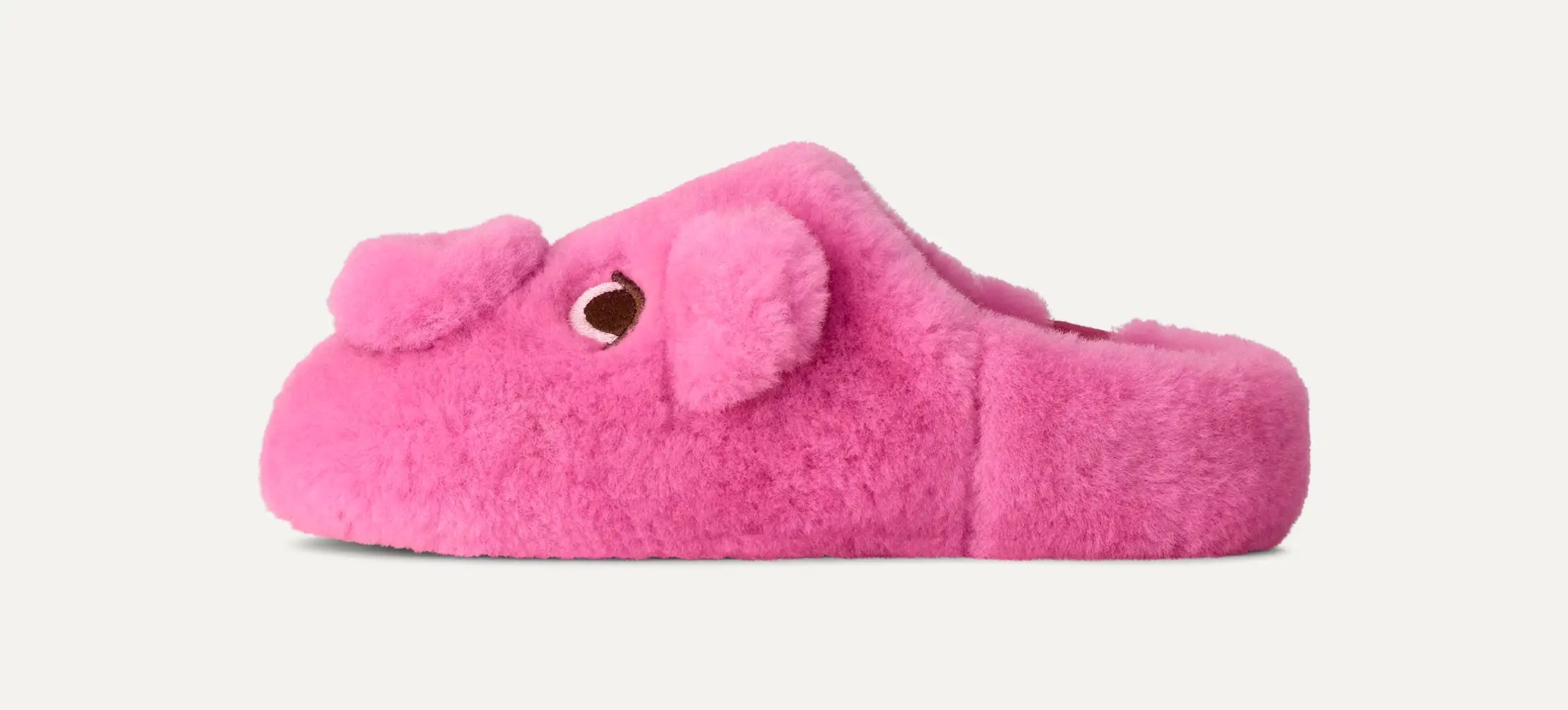 Ugg Elea Pooch Slip-On Pink Laquer