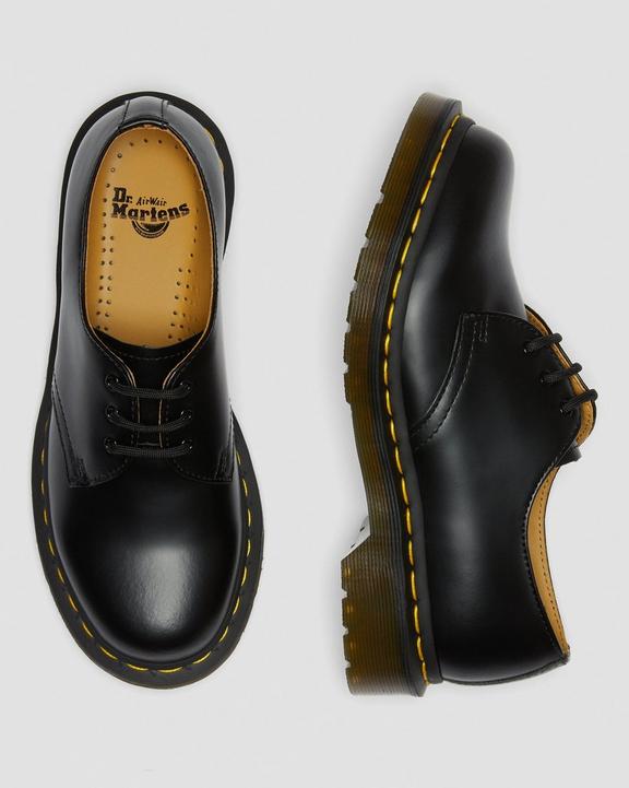 Dr Martens 1461 Women'S Smooth Leather Oxford Shoes - Black