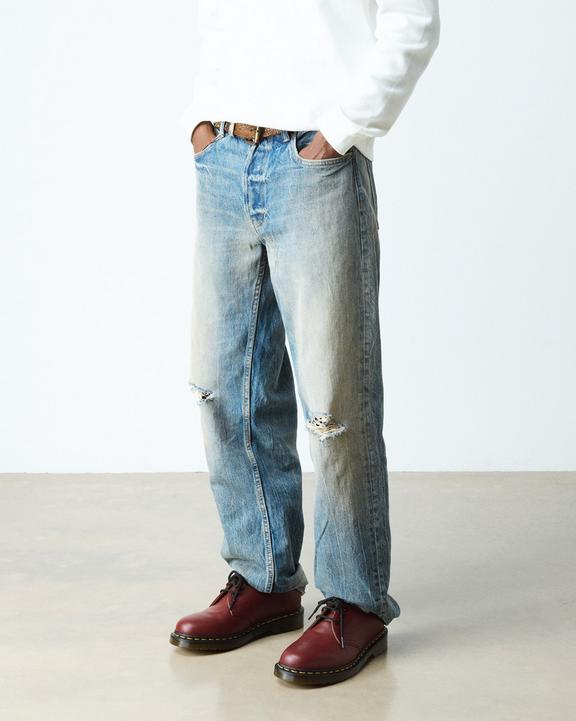 Dr Martens 1461 Smooth Leather Oxford Shoes - Cherry Red