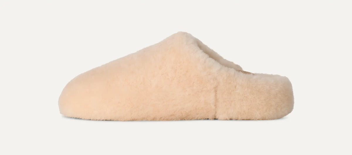 Ugg Elea Fluffed Slip-On Natural