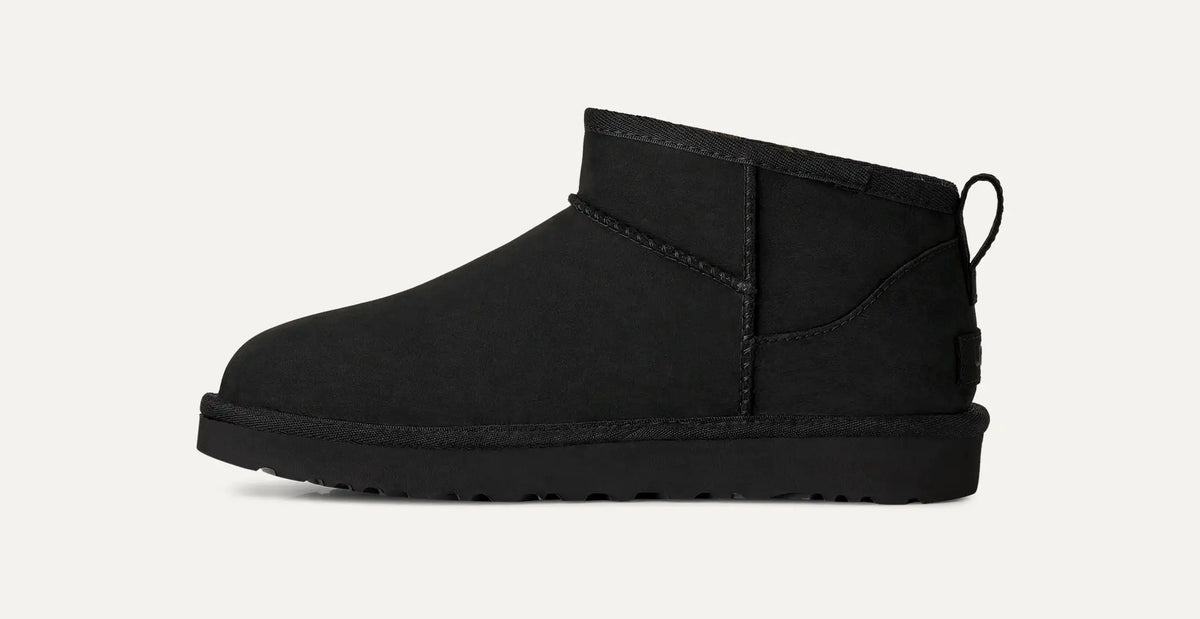Ugg Classic Ultra Mini Nubuck Black