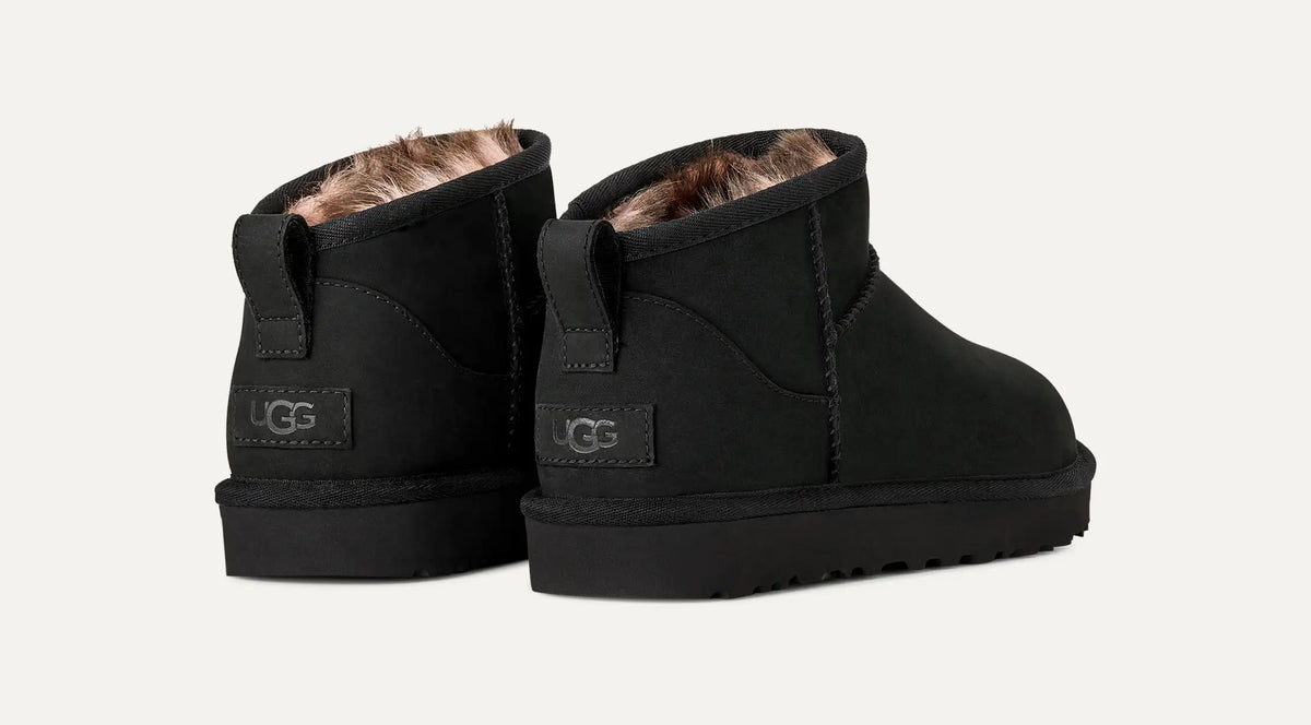 Ugg Classic Ultra Mini Nubuck Black
