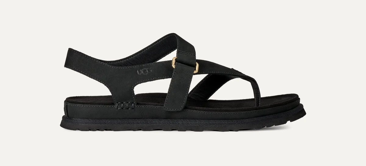Ugg Goldengaze Toe Post Black