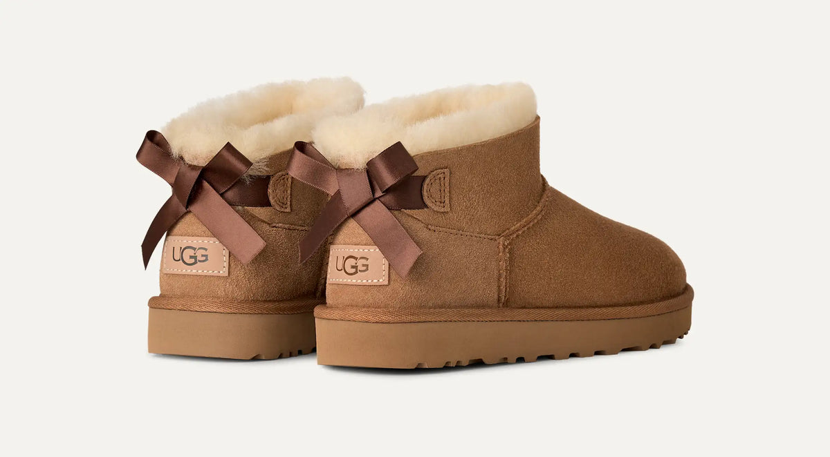 Ugg Ultra Mini Bailey Bow Chestnut
