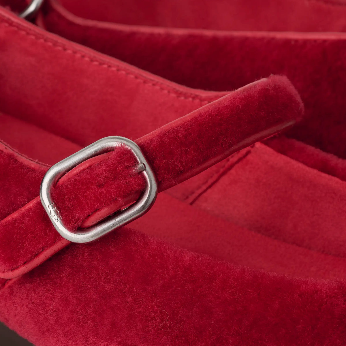 Ugg Quill Ballet Flat Red Ribbon