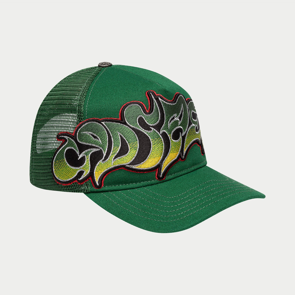 Godspeed GS Neo Trucker Hat (Green / Yellow / Red)