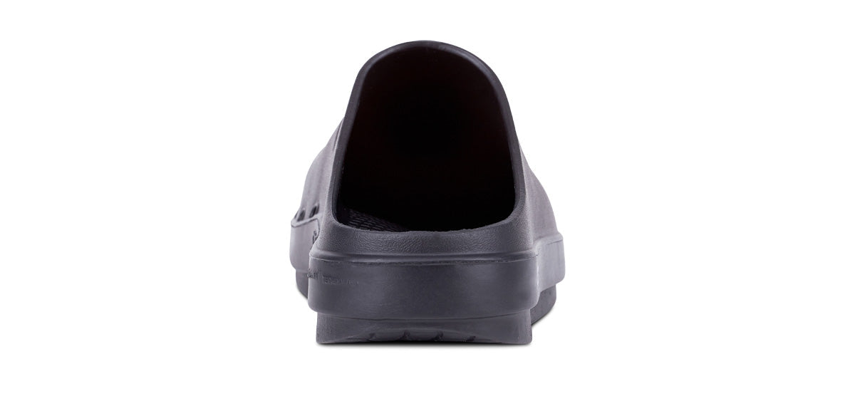 Oofos Men's Clog Black