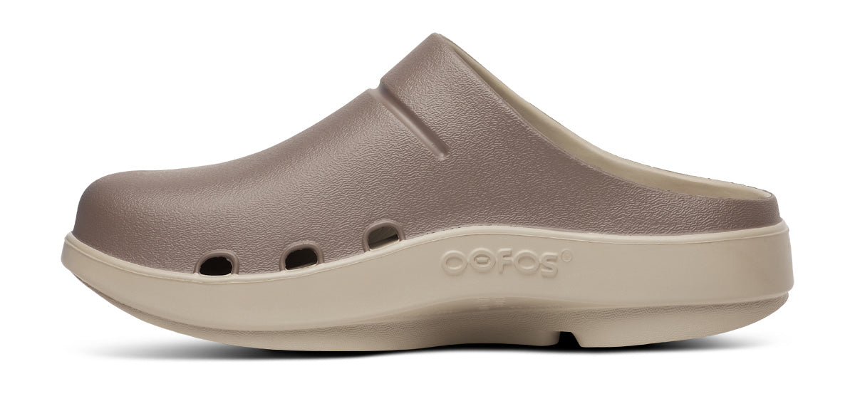 Oofos Women's Luxe Clog Nomad & Portobello