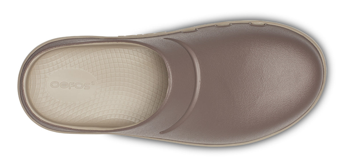Oofos Women's Luxe Clog Nomad & Portobello