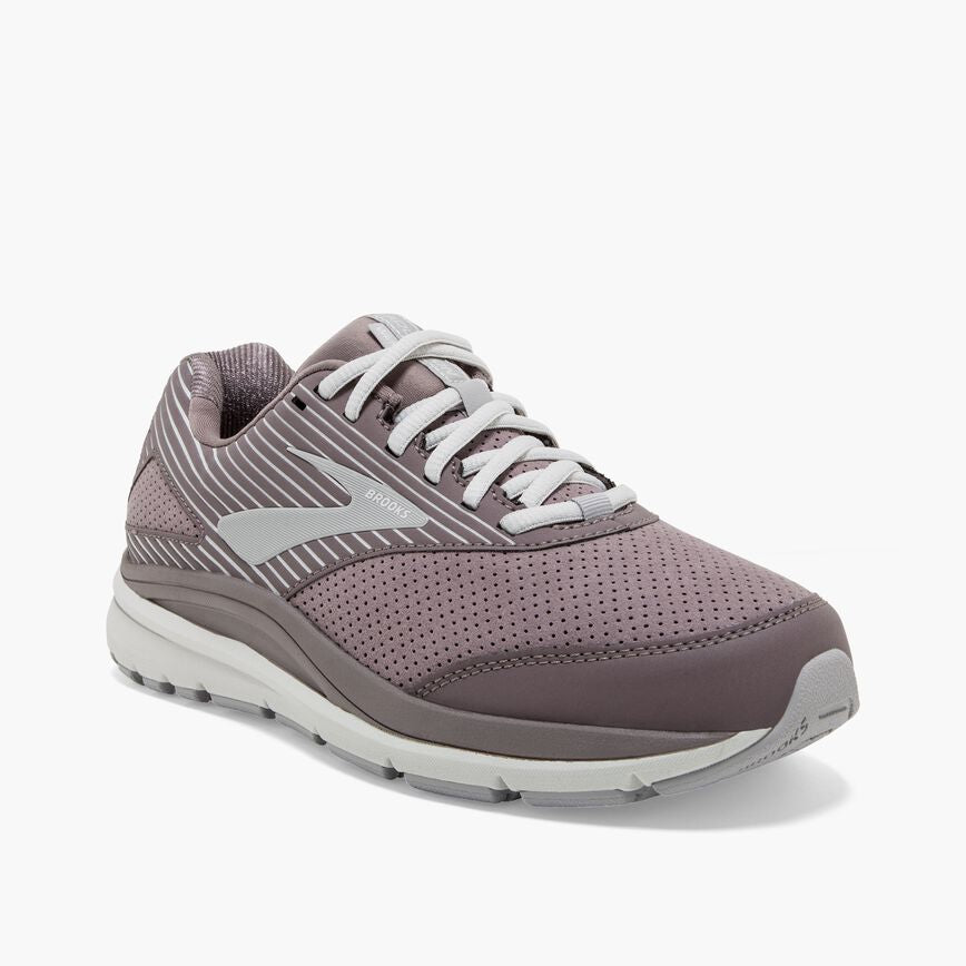 Brooks Addiction Walker Suede Shark/Alloy/Oyster (Women's)