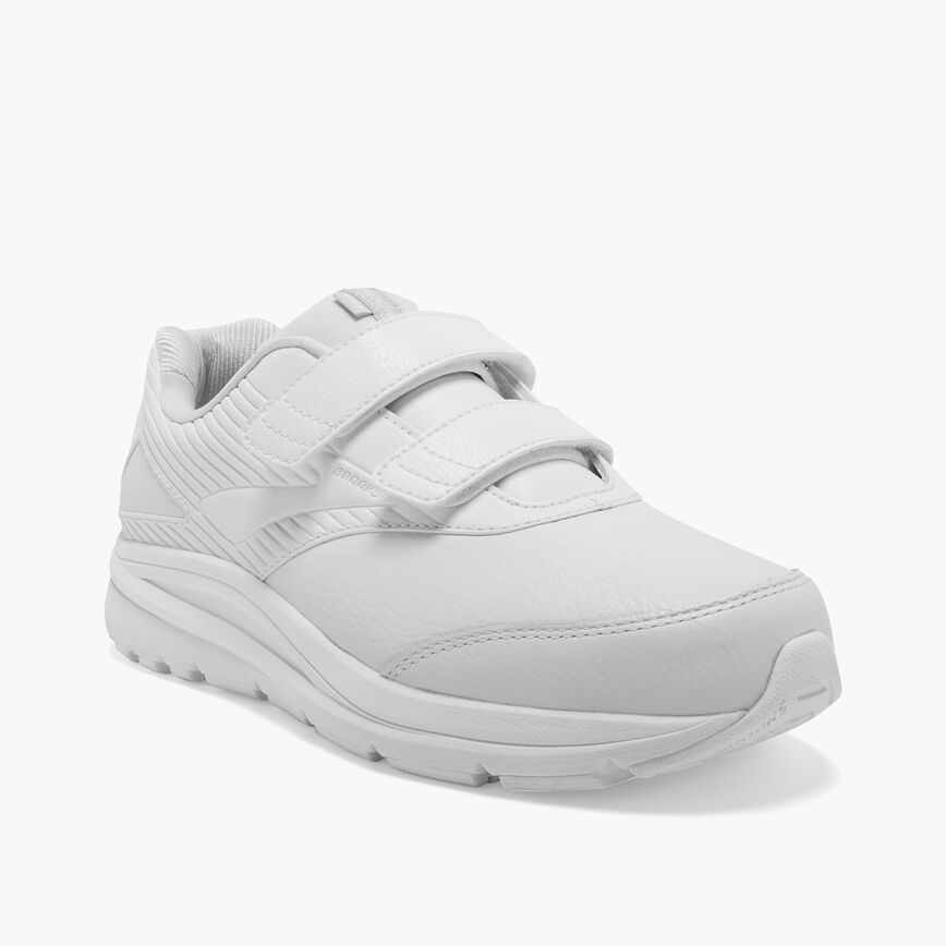 Brooks Addiction Walker V-Strap 2 White/White (Women's)