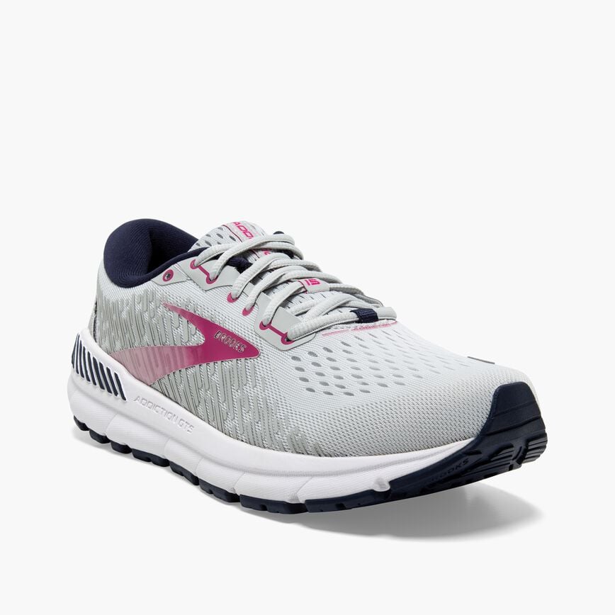 Brooks Addiction GTS 15 Oyster/Peacoat/Lilac Rose (Women's)