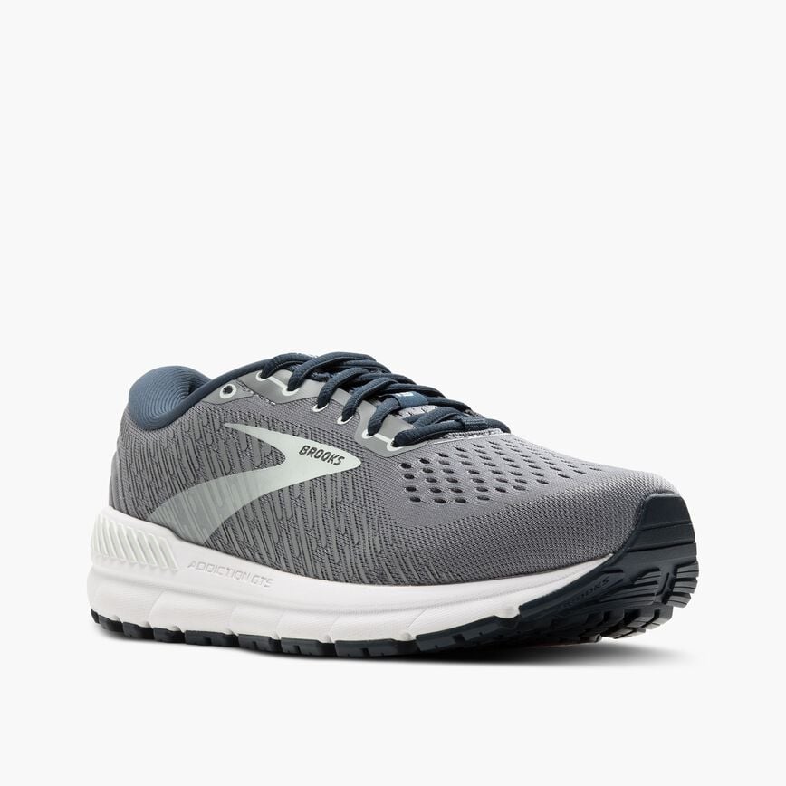 Brooks Addiction GTS 15 Grey/Navy/Aqua (Women's)
