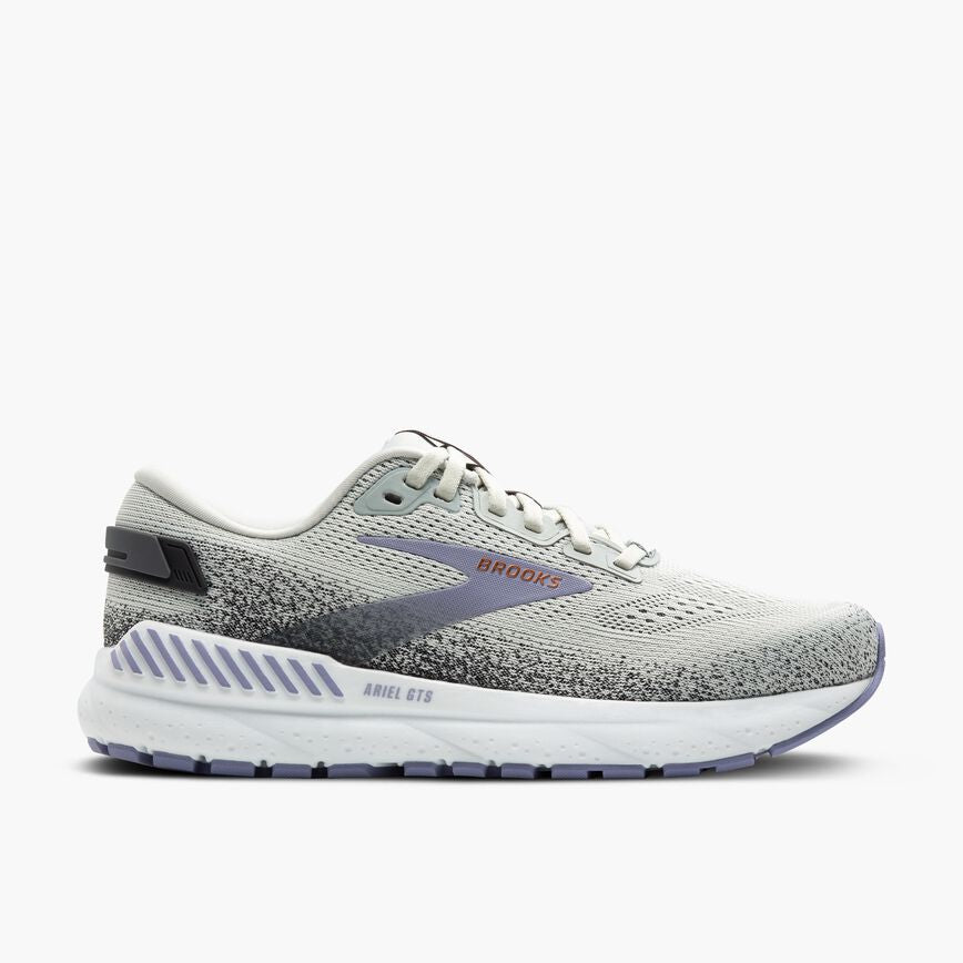 Brooks Ariel GTS 24 Mercury/Ebony/Sweet Lavender (Women's)