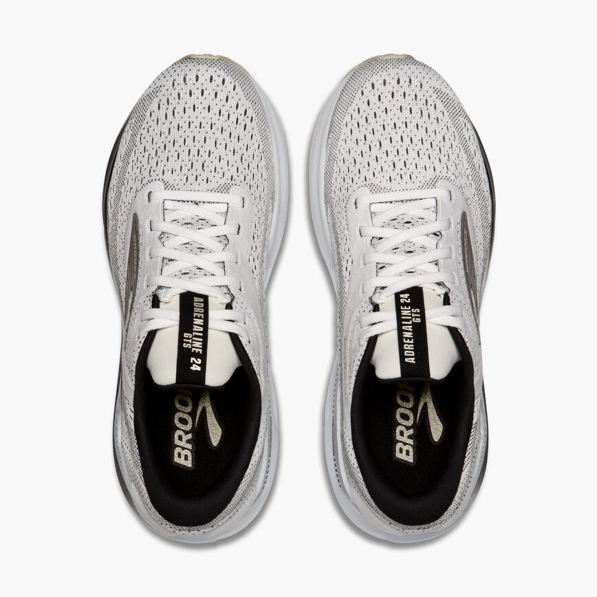 Brooks Adrenaline GTS 24 White/Black/Pelican (Women's)
