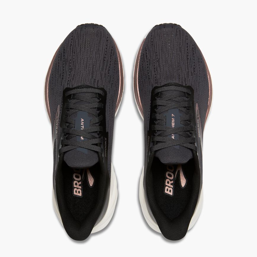 Brooks Anthem 7 Black/Grey/Rose Gold (Women's)