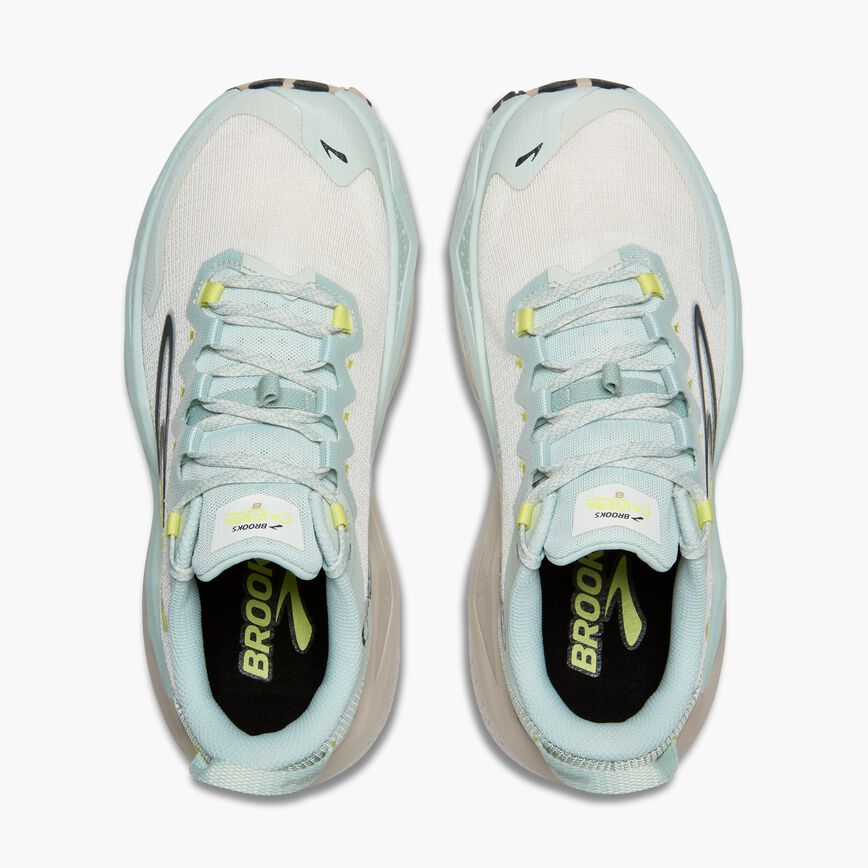 Brooks Caldera 8 Misty Blue/Coconut/Chateau (Women's)