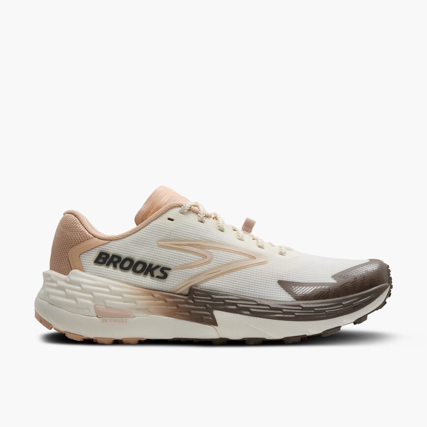 Brooks Catamount 4 Coconut Milk/Almond/Peach (Women's)