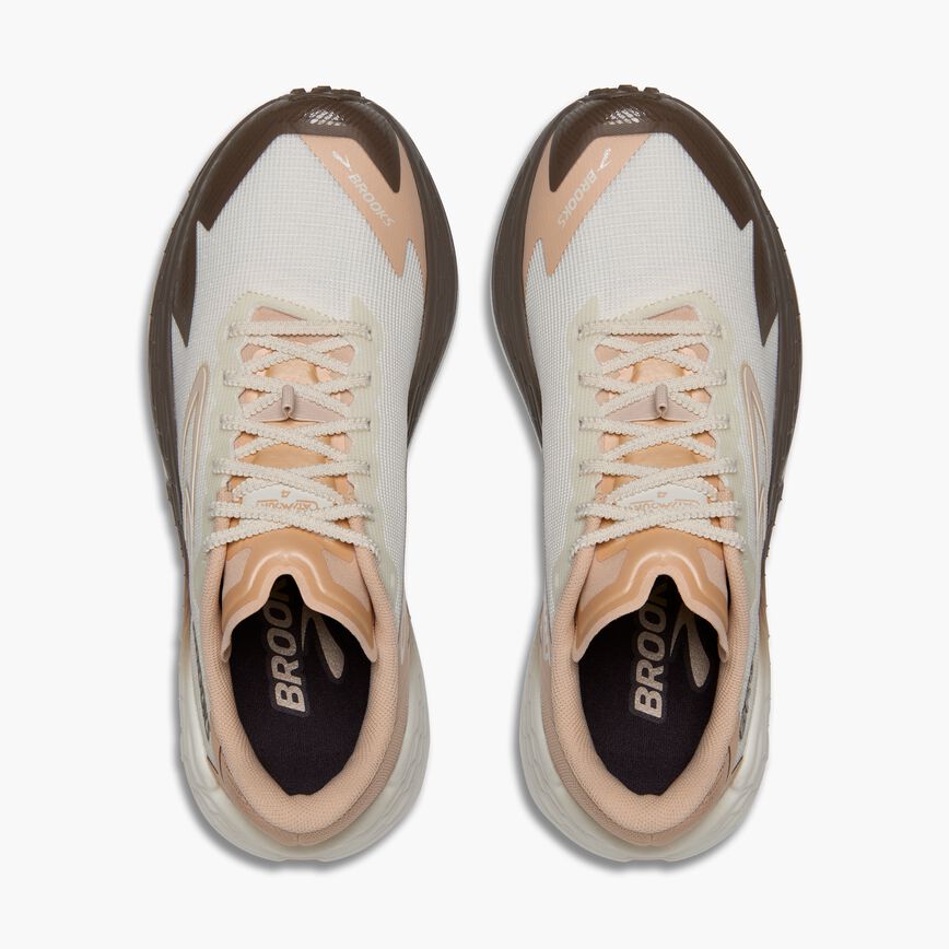 Brooks Catamount 4 Coconut Milk/Almond/Peach (Women's)