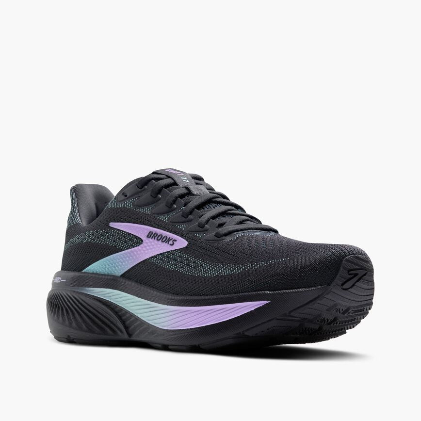 Brooks Ghost 17 Grey/Clearwater/Purple (Women's)