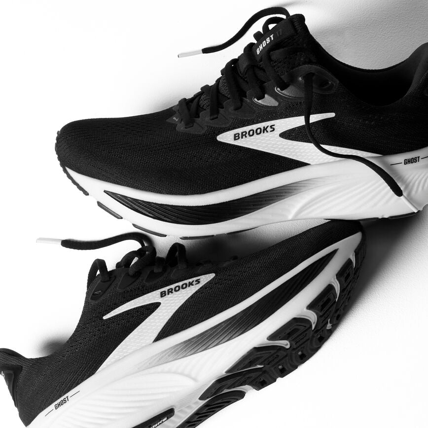 Brooks Ghost 17 Black/Grey/White (Women's)