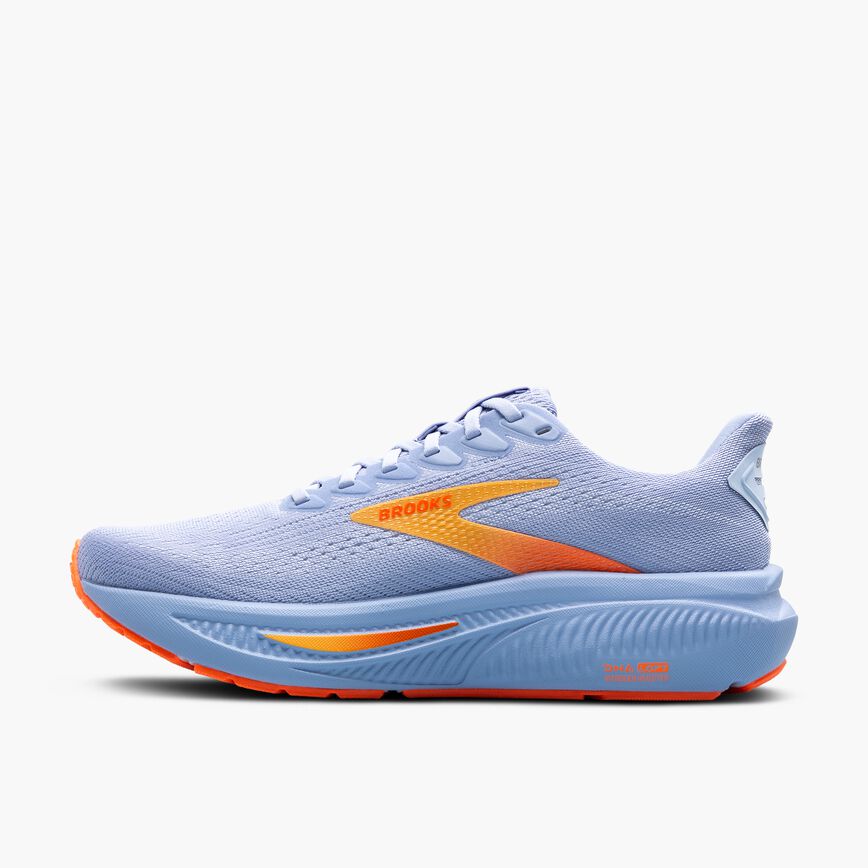 Brooks Ghost 17 Blue Heron/White/Orange (Women's)