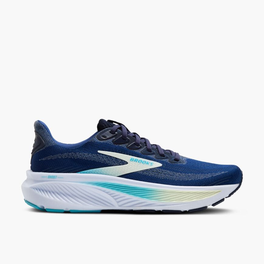 Brooks Ghost 17 Navy/Green/Turquoise (Women's)