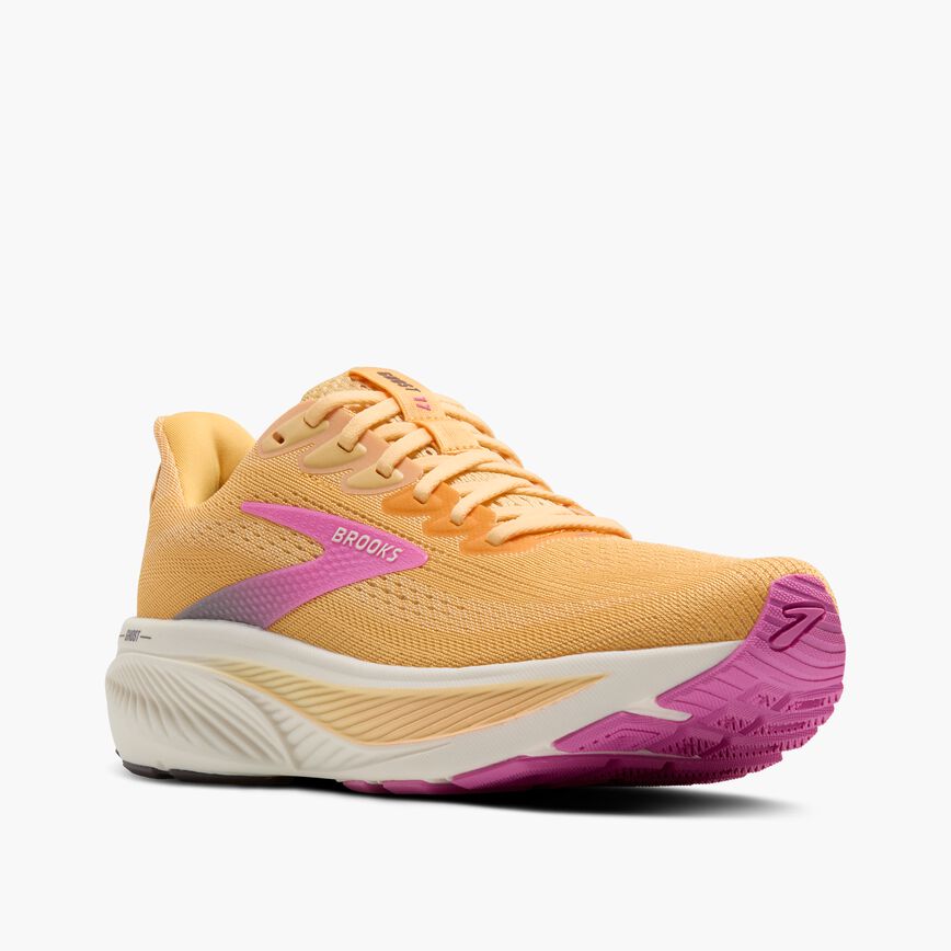Brooks Ghost 17 Apricot/Grey/Pink (Women's)