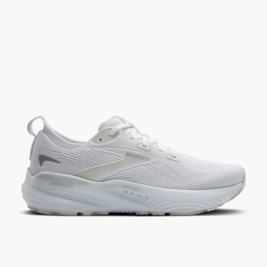 Brooks Glycerin GTS 22 White/White/Grey (Women's)