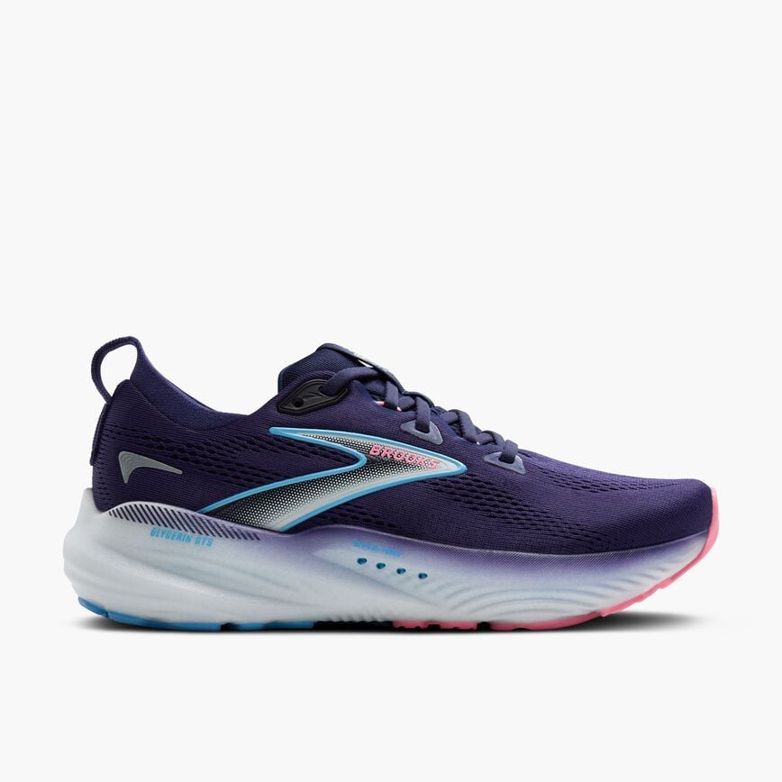 Brooks Glycerin GTS 22 Blue Ribbon/Peacoat/Dianthus (Women's)