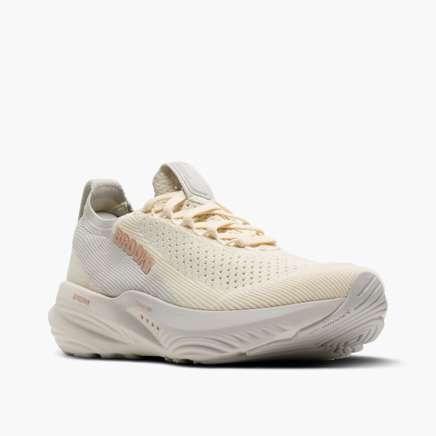 Brooks Glycerin StealthFit 22 Coconut/Oyster/Rose (Women's)