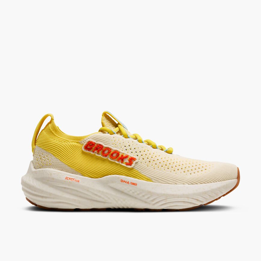 Brooks Glycerin StealthFit 22 Cyber/Vermillion/SeedPearl (Women's)